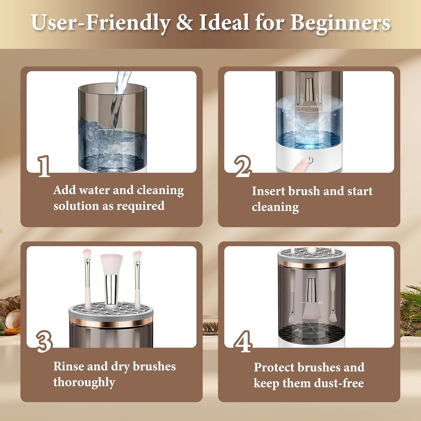 Electric Makeup Brush Cleaner - Tradeversee