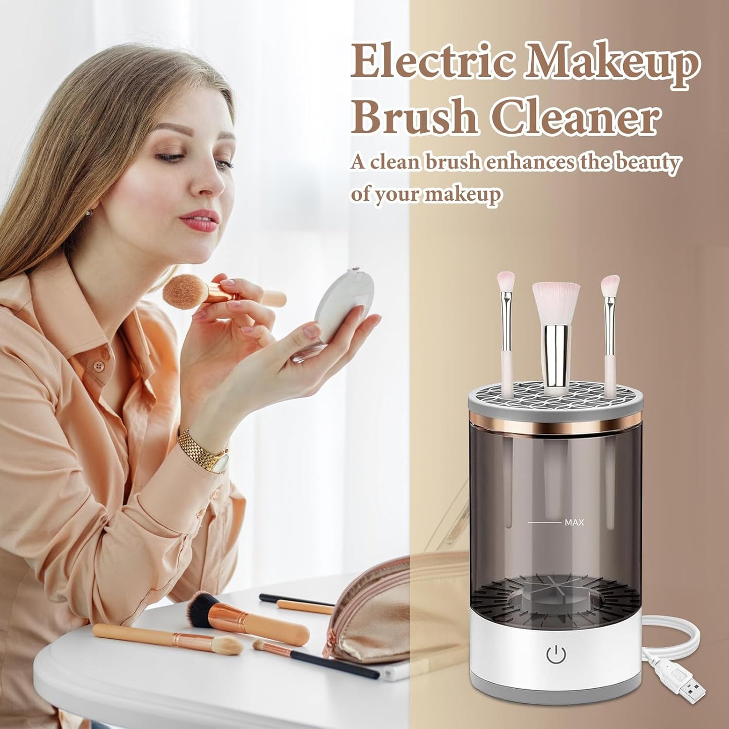 Electric Makeup Brush Cleaner - Tradeversee