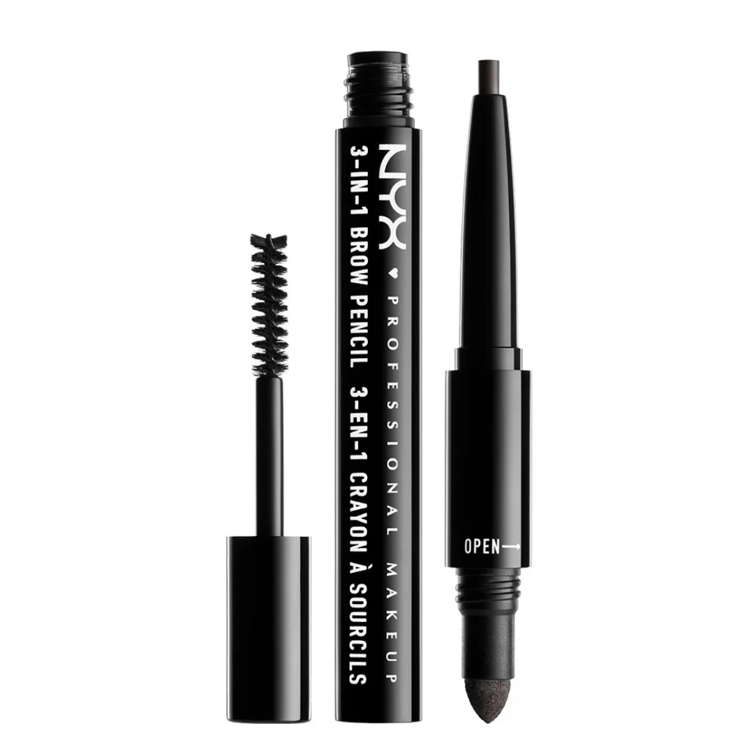 NYX Brow Pencil 3in1 10 Black