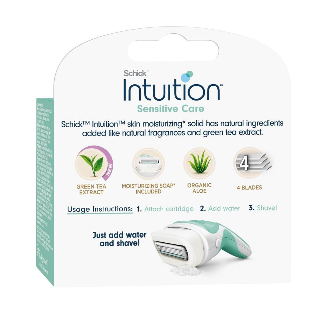 INTUITION Schick Sensitive Razor Refill Cartridges