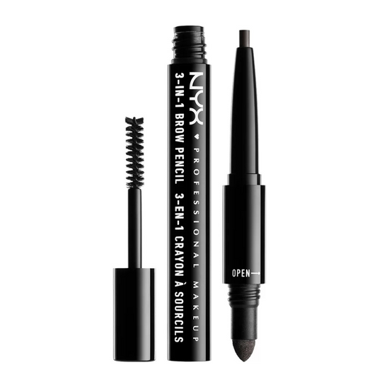 NYX Brow Pencil 3in1 10 Black