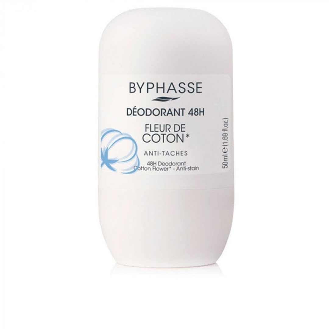 Byphasse 24h Cotton Flower Roll-on Deodorant 50 ml - Tradeversee