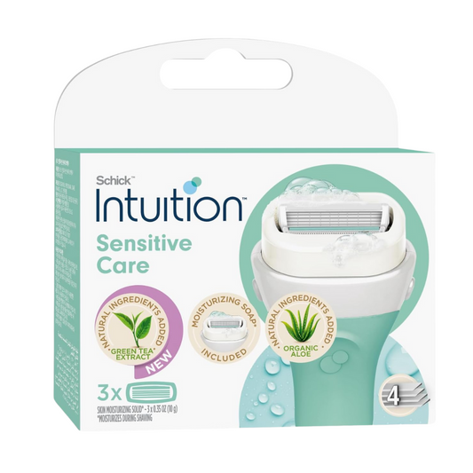 INTUITION Schick Sensitive Razor Refill Cartridges